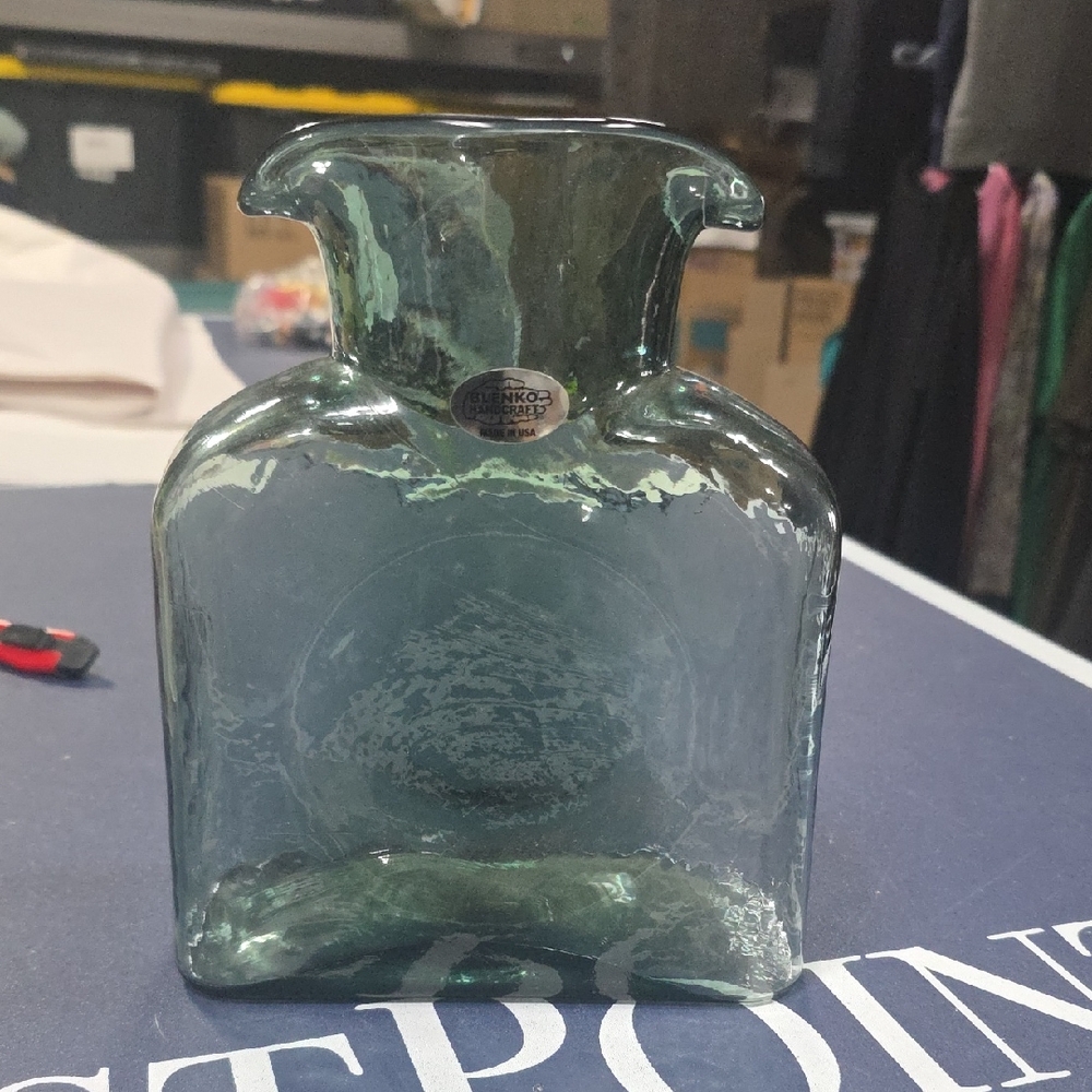 Blenko Charcoal Water Bottle Dated 2021